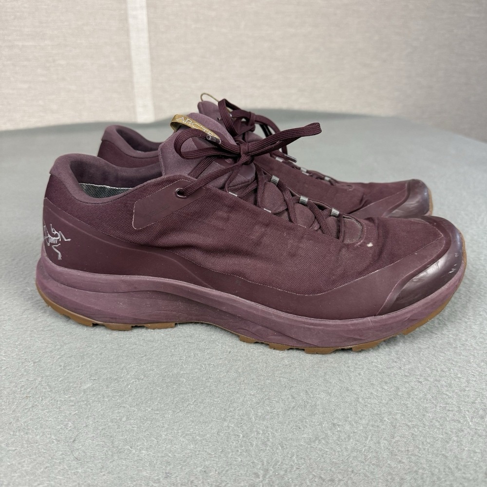 Arc'teryx Aerios Mens Size 13 Burgundy‎ Outdoor Hiking Sneaker Shoes
